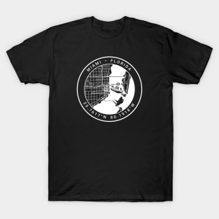 Miami Map T-Shirt